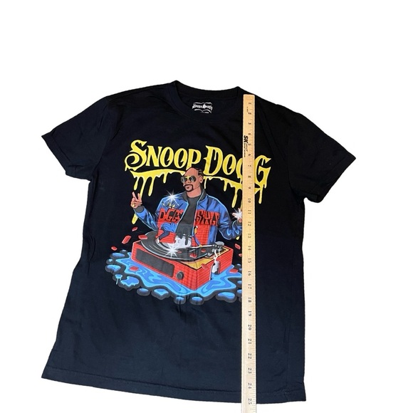 Dogg Supply by Snoop Dogg black graphic colorful S size t-shirt drip turntable - Picture 3 of 5